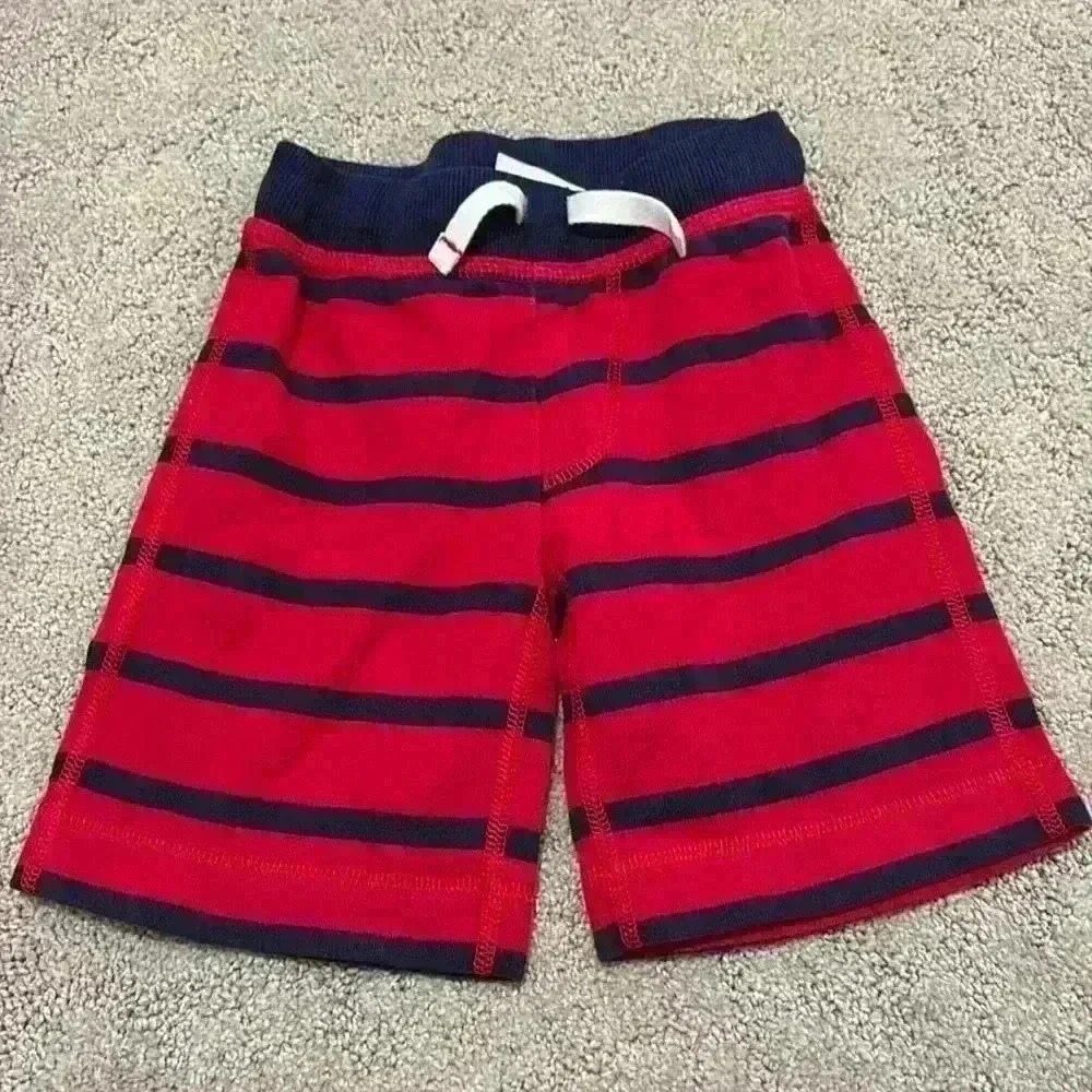 Hanna Andersson striped cotton shorts